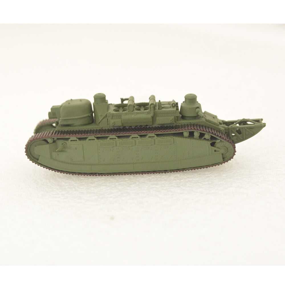 SSMODEL 669D Finished Painted15mm WarGaming Military Model Kit France FCM 2C bis Heavy Tank — detail view 4