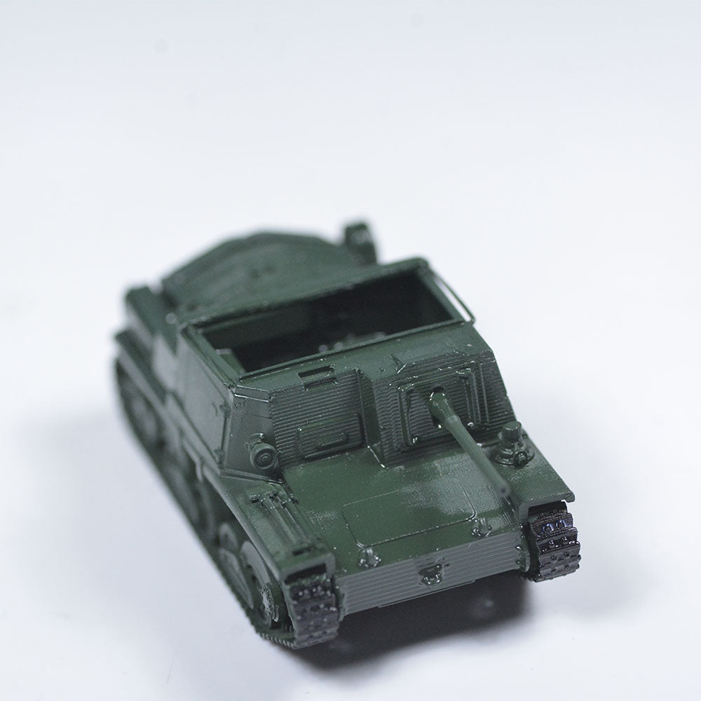 SSMODEL 682D Finished Painted Military Model Kit IA Fiat-Ansaldo L40 47/32 Self-Propelled Gun 3D Printed Resin Model Kit by SSMODEL