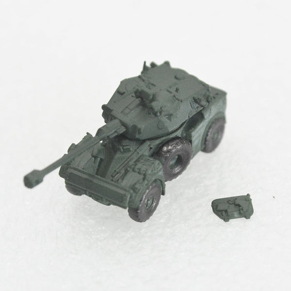 SSMODEL 803D Finished Painted N Scale Railway Military Model Kit Israel AML-90 Armor Vehicle