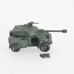 SSMODEL 803D Finished Painted N Scale Railway Military Model Kit Israel AML-90 Armor Vehicle