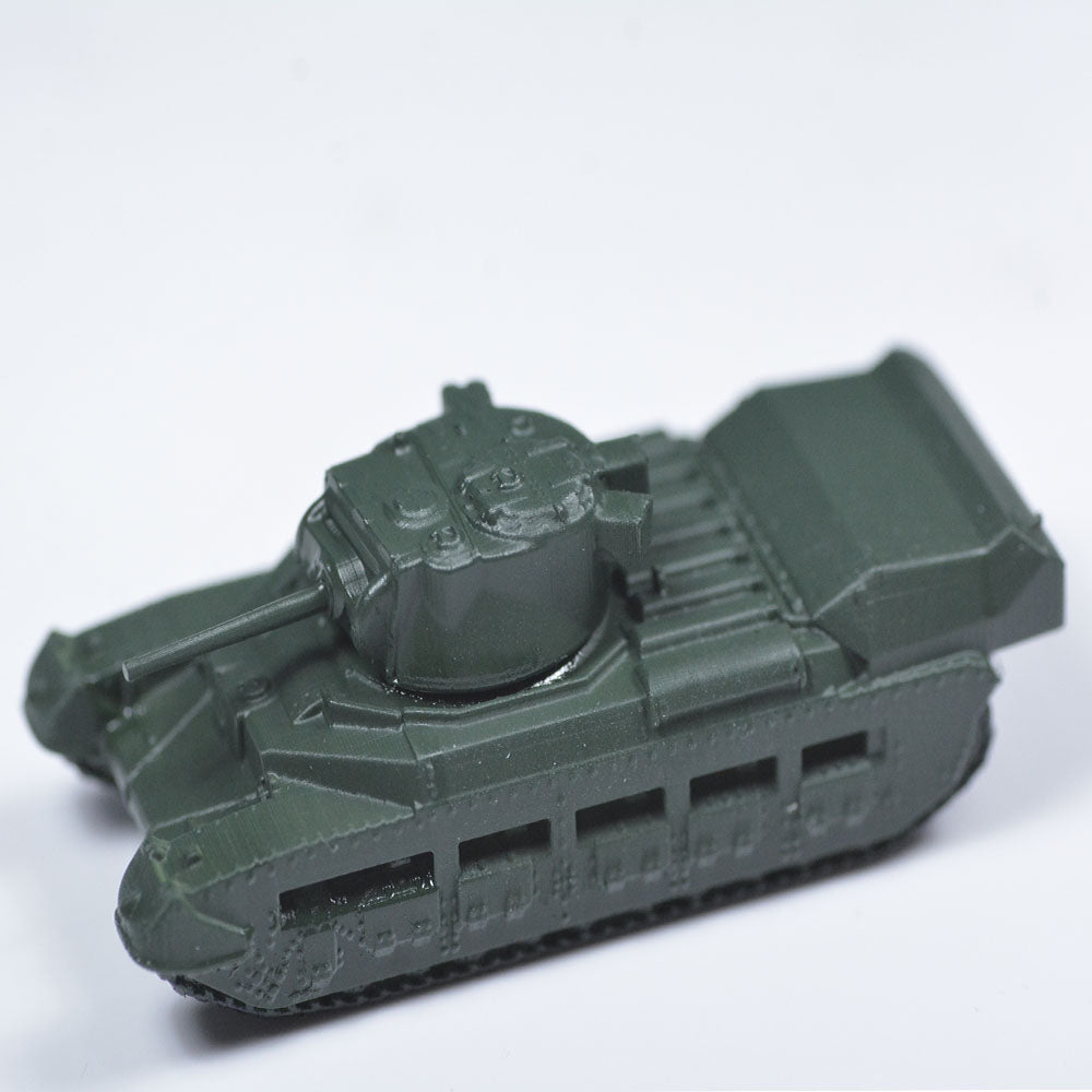 SSMODEL 570D Finished Painted Military Model Kit Matilda Hedgehog Infantry Tank 3D Printed Resin Model Kit by SSMODEL