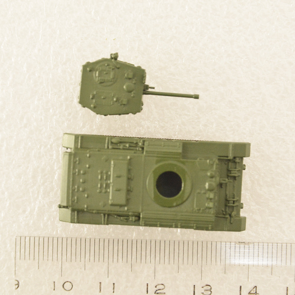 SSMODEL 818D Finished Painted N SCALE Railway Military Model Kit British Cruiser Mk VIII CavalierI(A27M) Secondary image