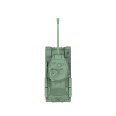 Detail view of SSMODEL SS129 Military Model USSR HeavyTanks IS-2 No.402 Model
