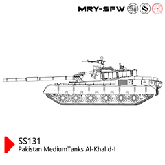 SSMODEL SS131 Military Model Pakistan MediumTanks Al-Khalid-I