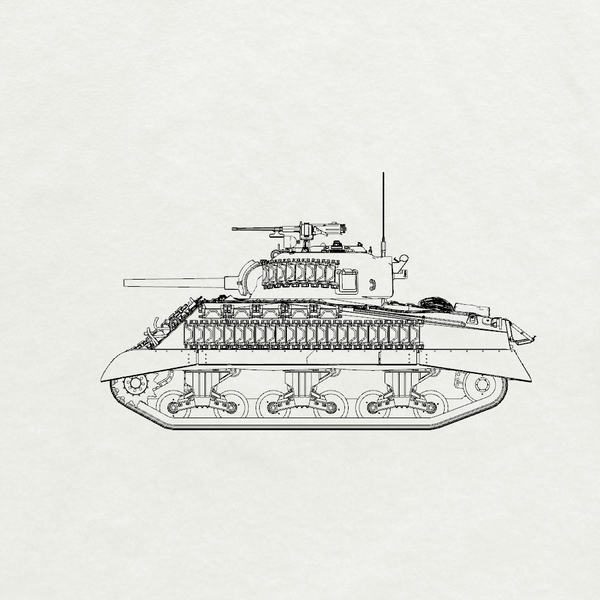 MRY-SFW SS143 US Army Sherman M4A2 Medium Tank