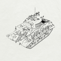MRY-SFW SS144 US Army Sherman M4A3(76)W HVSS Medium Tank 3D Printed Resin Model Kit by SSMODEL