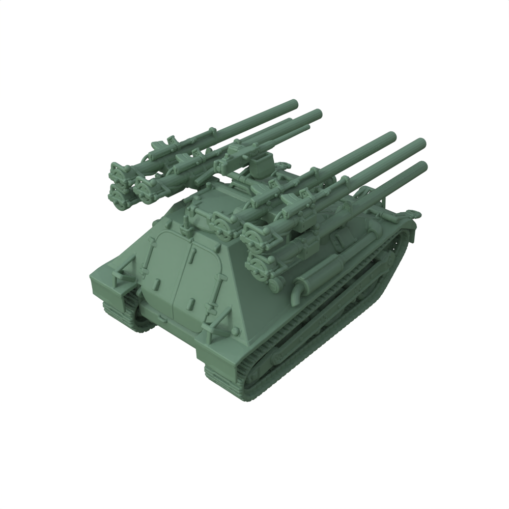SS140 Military Model US Multiple 106mm Self-propelled Rifle M50 — detail view 3