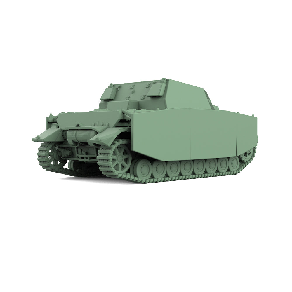SSMODEL 398 Military Model Kit German BRUMMB?R Self-Propelled Anti-Tank Gun Main image