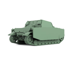 SSMODEL 398 Military Model Kit German BRUMMB?R Self-Propelled Anti-Tank Gun