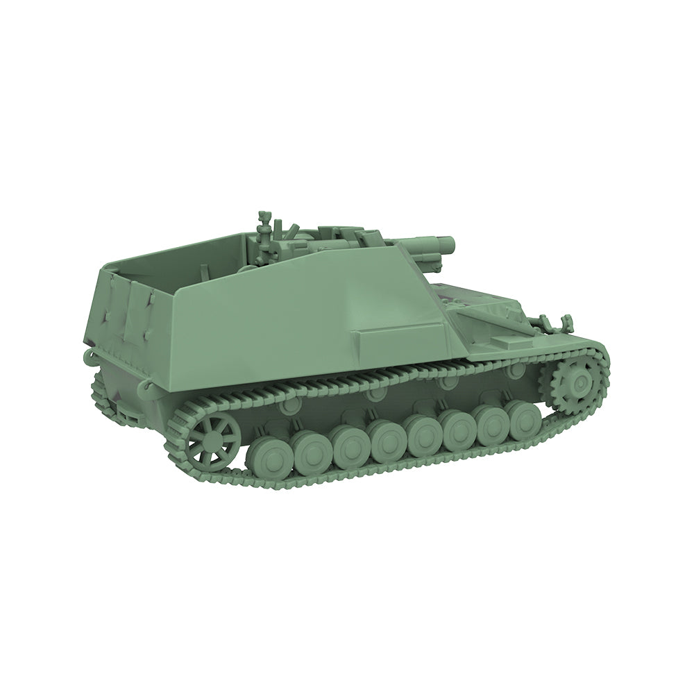 SSMODEL 498 Military Model Kit German Hummel Self-Propelled Gun — detail view 2