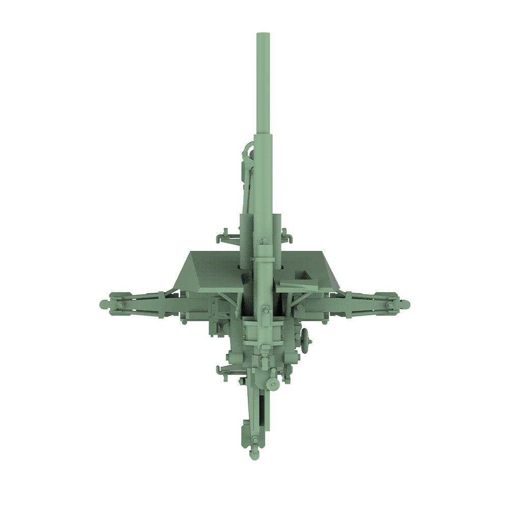 SSMODEL 650  Military Model Kit German 8.8cm 88mm Flak Gun — detail view 4
