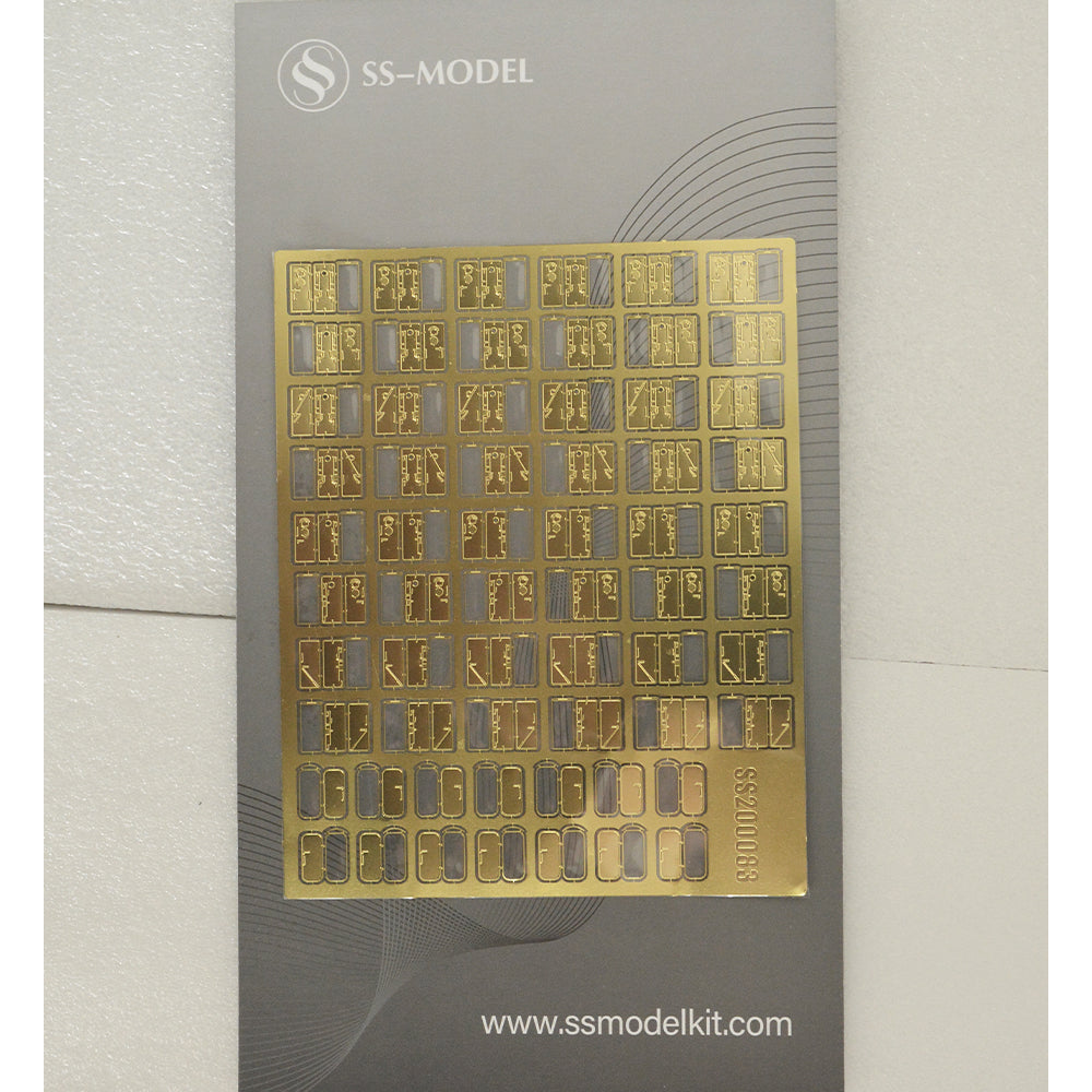 MRY-SFW SS083 Model Detail Up PE For German Navy Watertight Doors