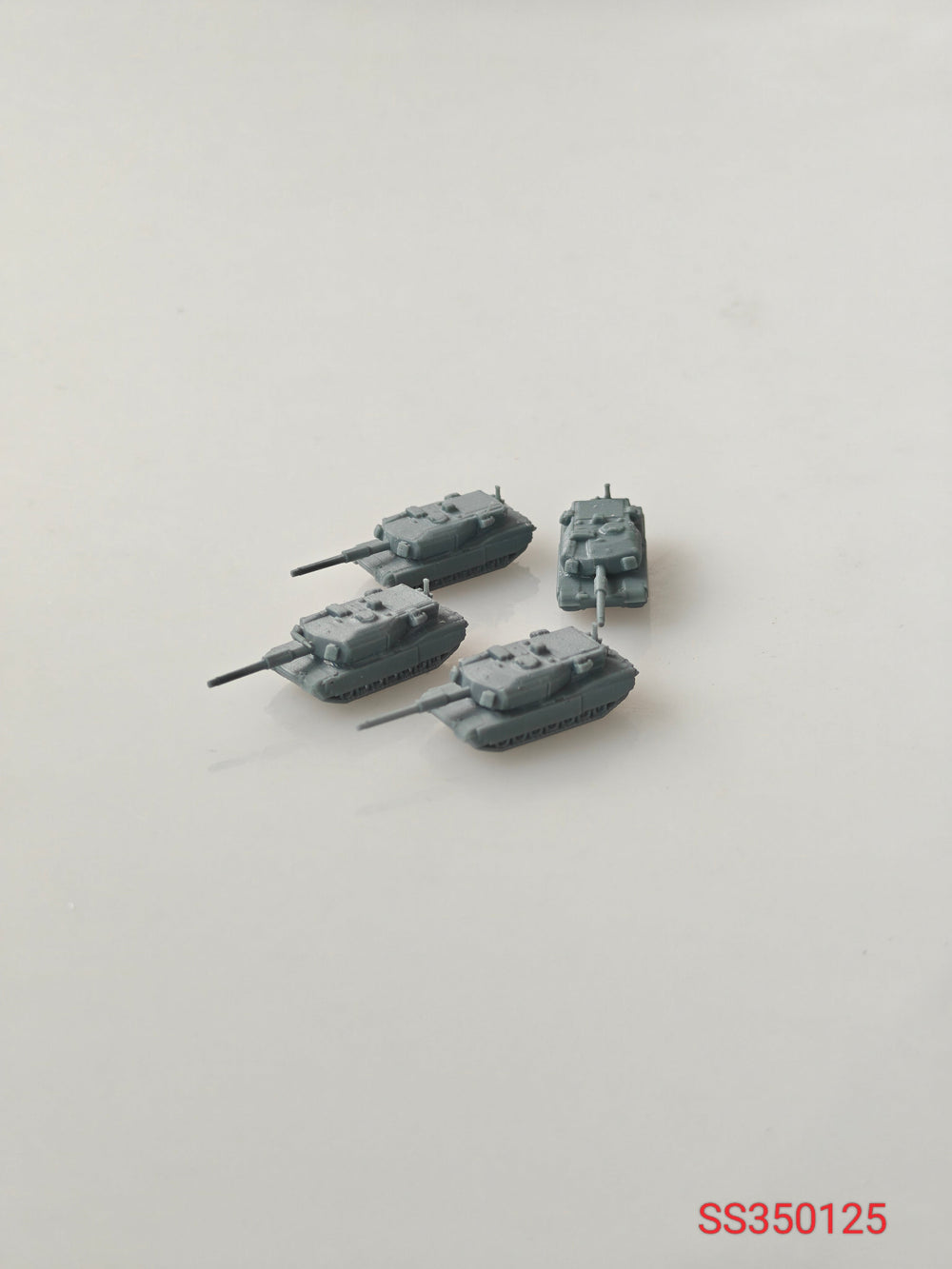 Detail view of SSMODEL SS125  Military Model USA MainBattleTanks M1 CATTB Model