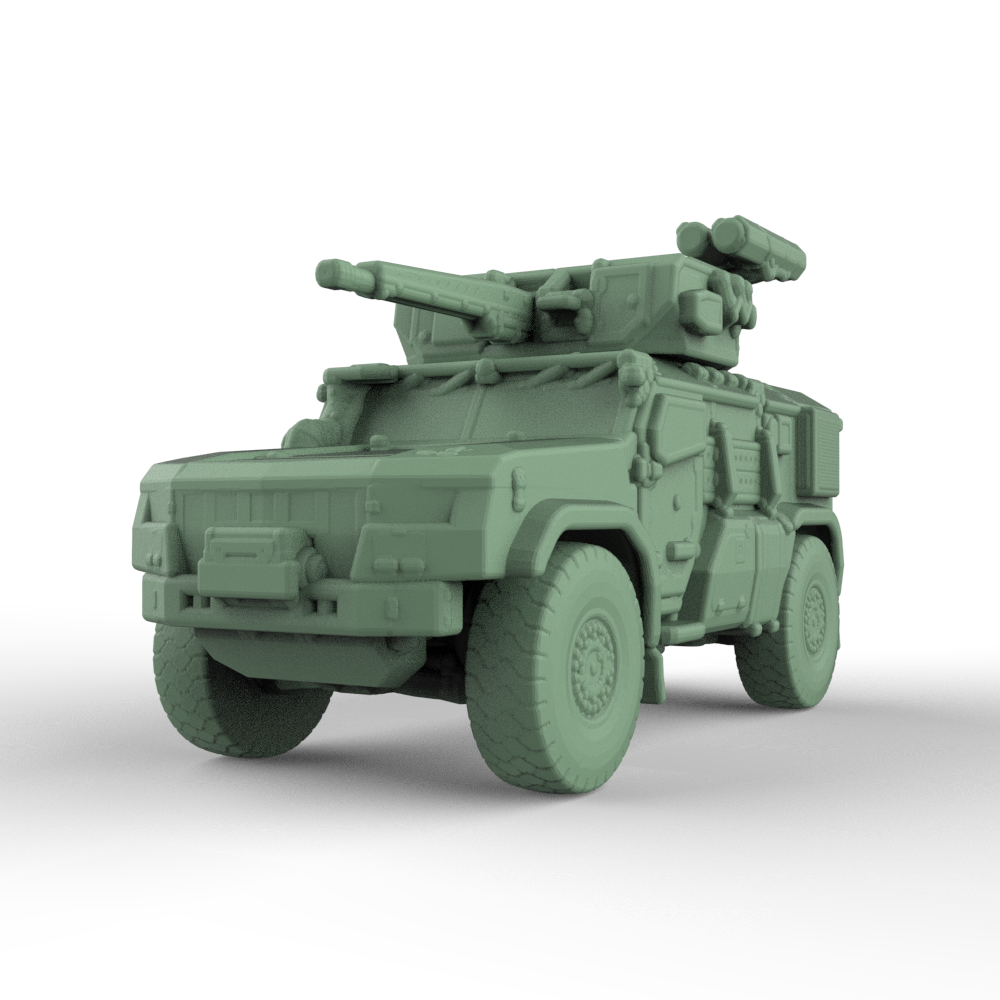 SSMODEL 384 Military Model Kit Russia K-4386D Typhoon-VDV Armoured Vehicle