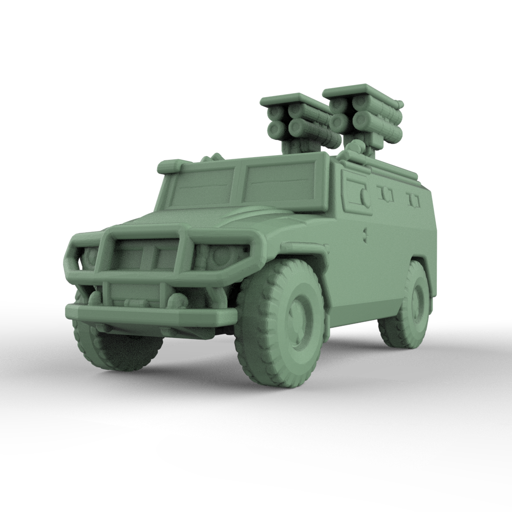 SSMODEL 385 Military Model Kit Russia 9P163-3 Kornet-Em Armoured Vehicle