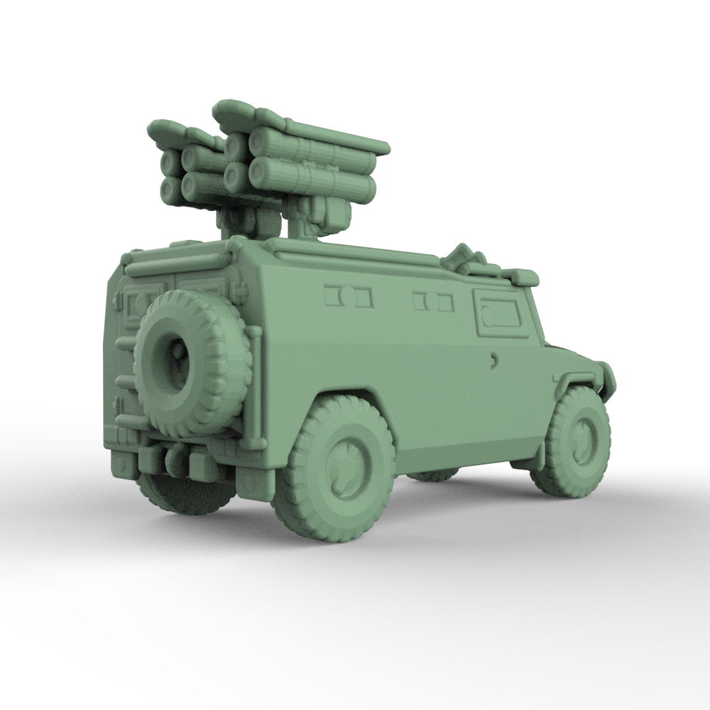 SSMODEL 385 Military Model Kit Russia 9P163-3 Kornet-Em Armoured Vehicle Secondary image