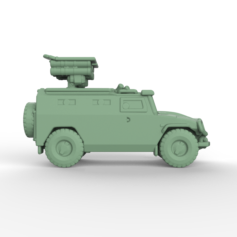 SSMODEL 385 Military Model Kit Russia 9P163-3 Kornet-Em Armoured Vehicle