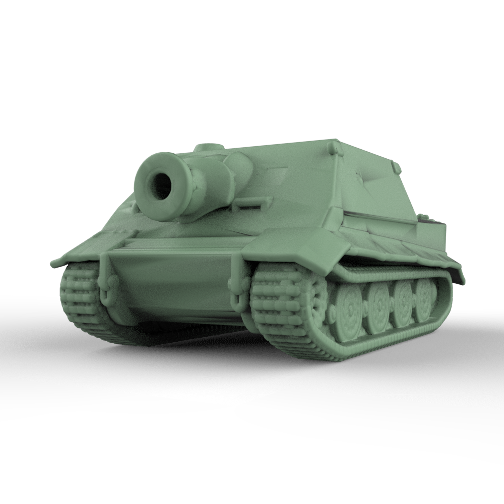 SSMODEL 386 Military Model Kit German Sturmtiger Self-Propelled Anti-tank Gun