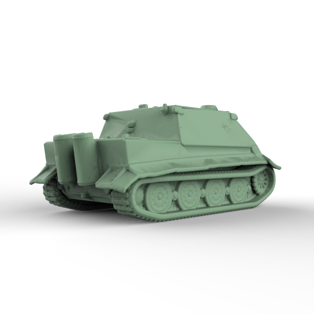 SSMODEL 386 Military Model Kit German Sturmtiger Self-Propelled Anti-tank Gun — scale model kit
