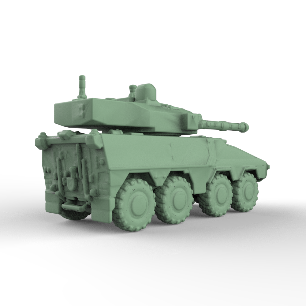 SSMODEL 390 Military Model Kit German BOXER MGS Light Tank Secondary image