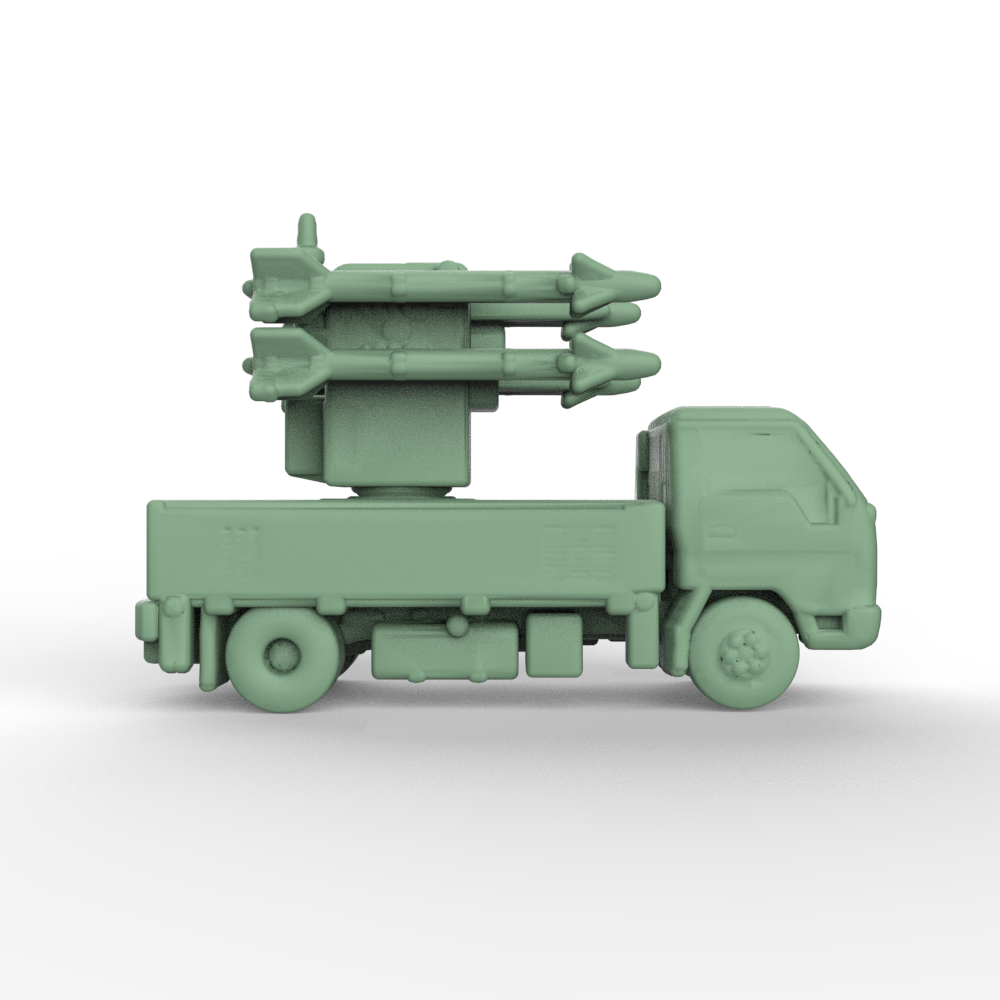 Detail view of SSMODEL 896 Military Model Kit US M48 PATTON Medium Tank Model