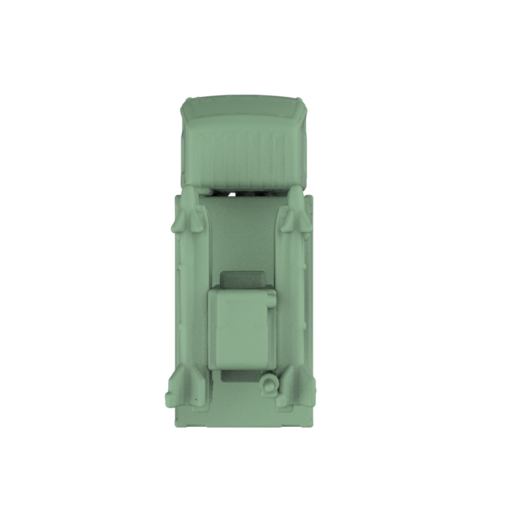 SSMODEL 994 Military Model Kit Italy FIAT AUBL/74 Light Tank — detail view 3