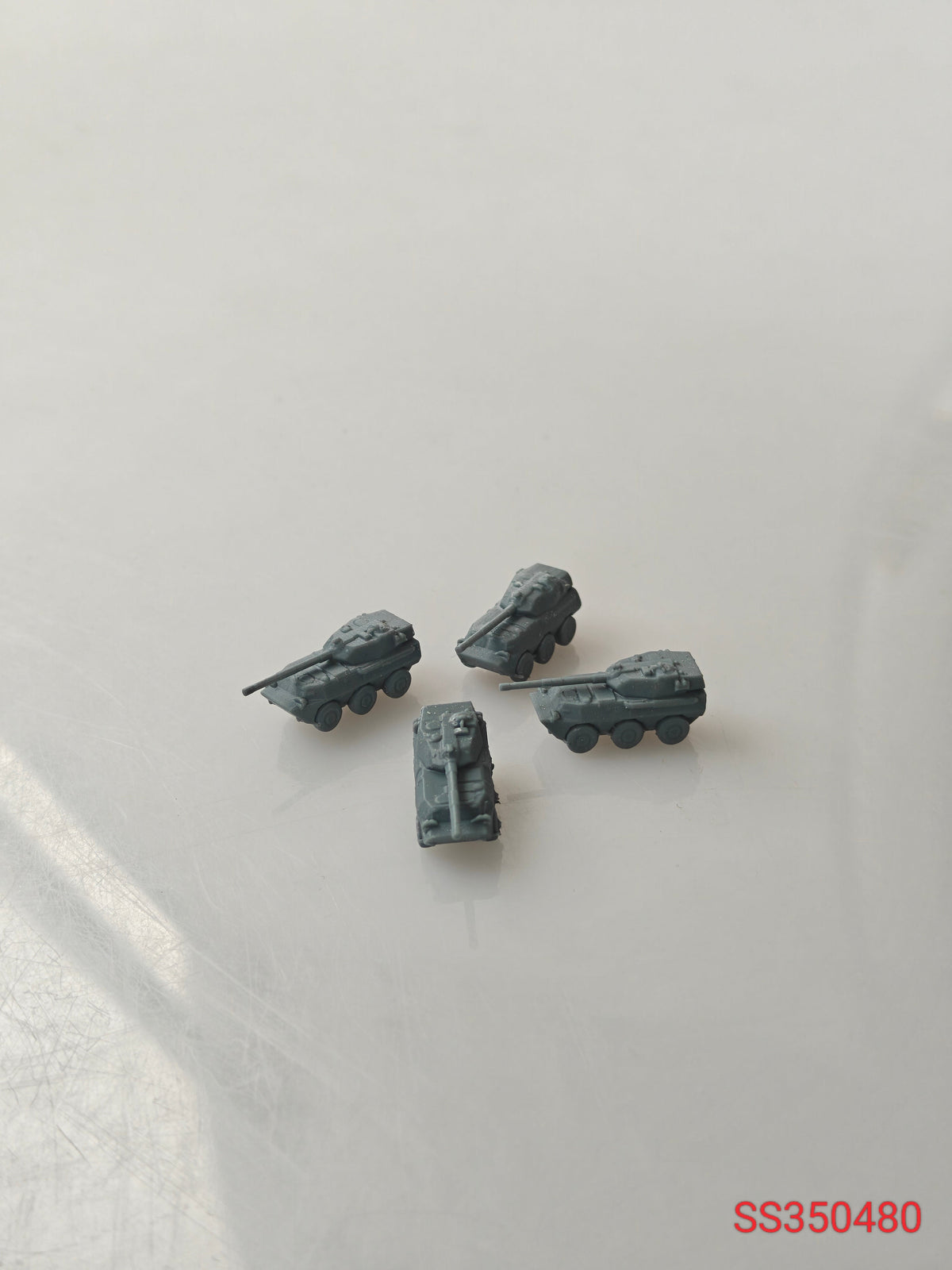 SSMODEL 480 Military Model Kit China WMA301 Light Tank — detail view 6