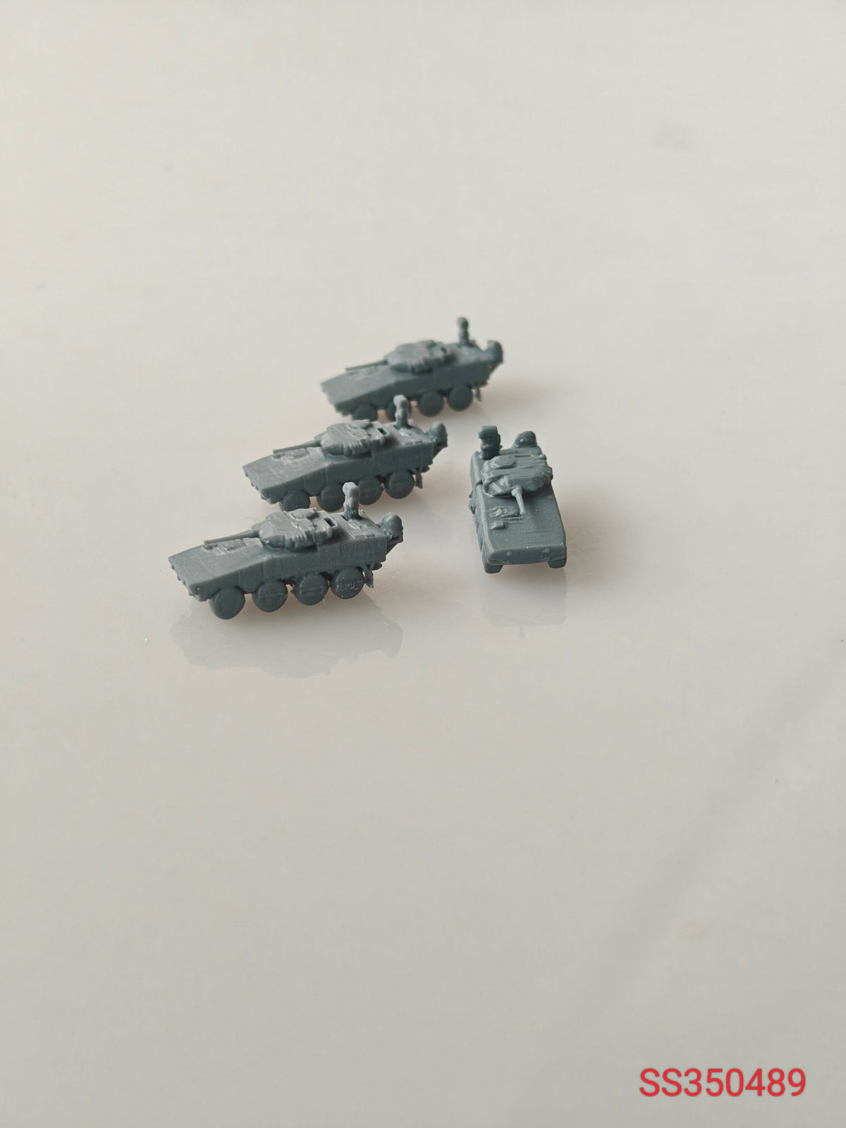 SSMODEL 489 Military Model Kit Japan RCV(P) Light Tank — detail view 6