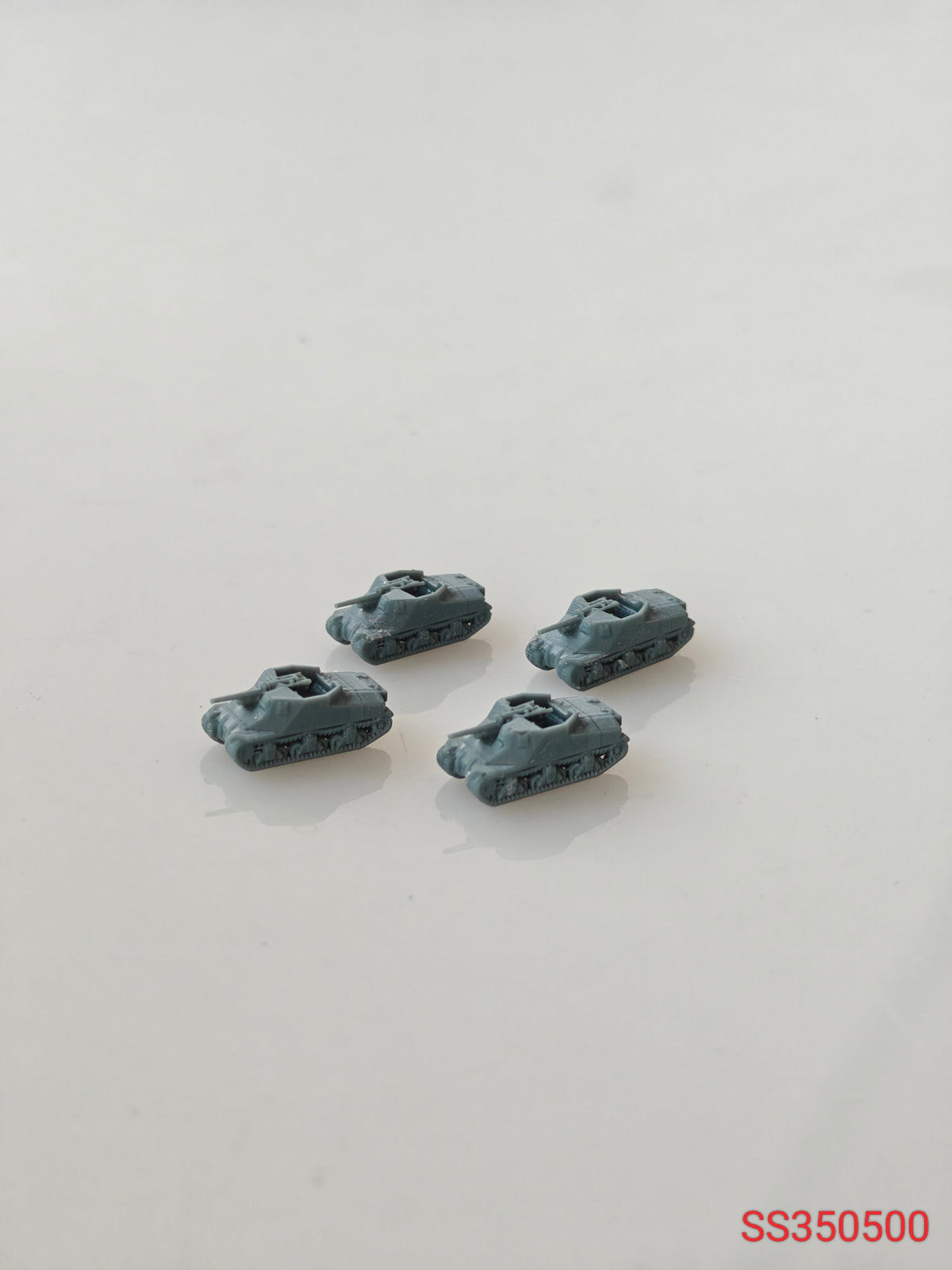 SSMODEL 500 Military Armoured Model Kit US T40 3 inches Artillery Tank Destroyer — detail view 6