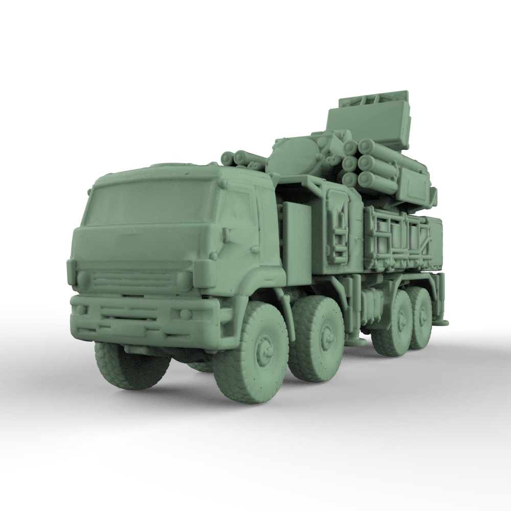 SSMODEL 899 Military Model Kit Soviet Pantsir-S1 Air Defence Armoured Vehicle Main image