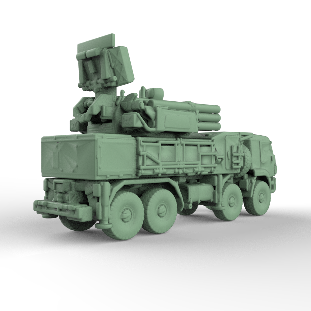 SSMODEL 899 Military Model Kit Soviet Pantsir-S1 Air Defence Armoured Vehicle Secondary image