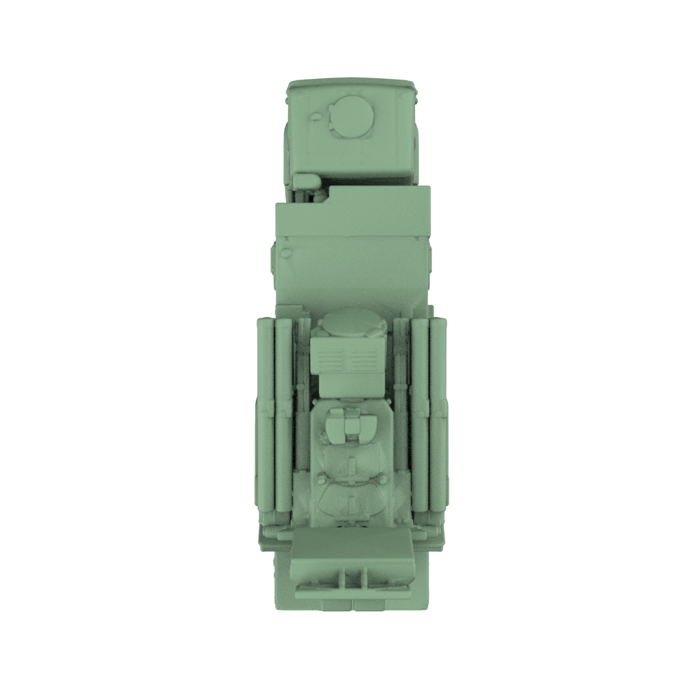 SSMODEL 899 Military Model Kit Soviet Pantsir-S1 Air Defence Armoured Vehicle — detail view 4
