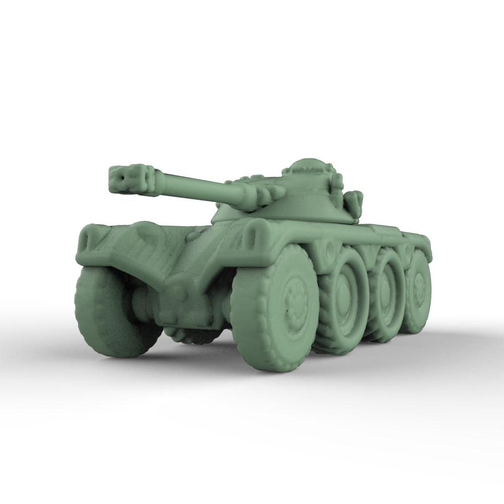 SSMODEL 996 Military Model Kit France PANHARD EBR1951 Light Tank Main image