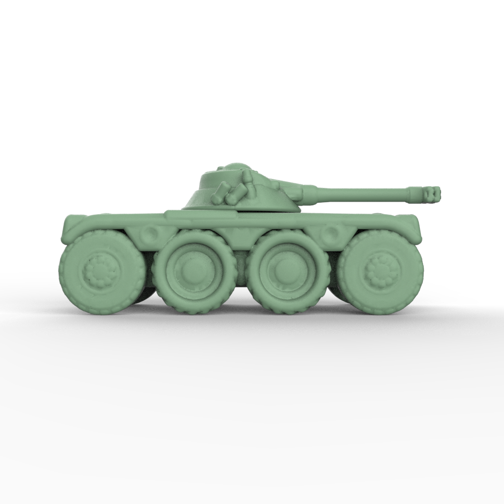 SSMODEL 996 Military Model Kit France PANHARD EBR1951 Light Tank Secondary image