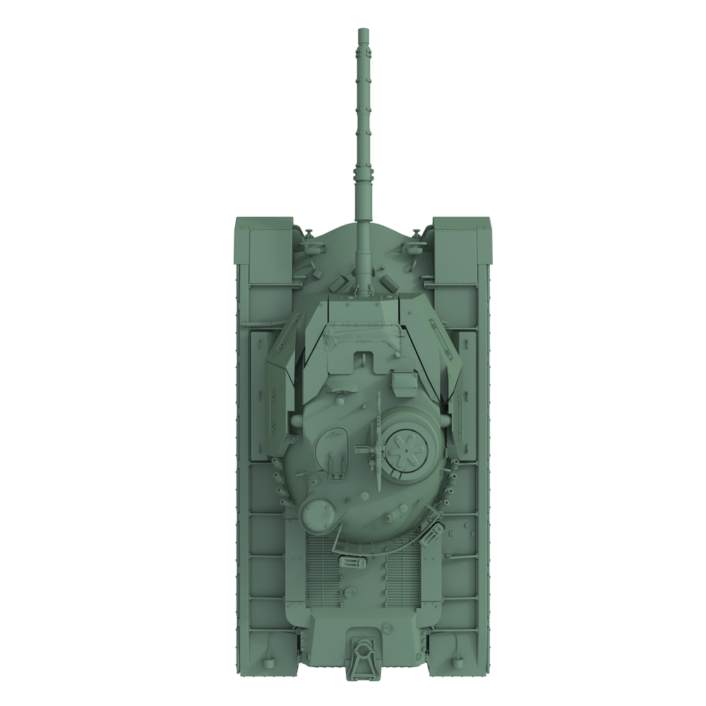 Detail view of SSMODEL SS128 Military Model Germany MediumTanks Kampfpanzer M48 Super Model
