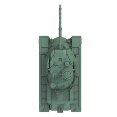 Detail view of SSMODEL SS128 Military Model Germany MediumTanks Kampfpanzer M48 Super Model