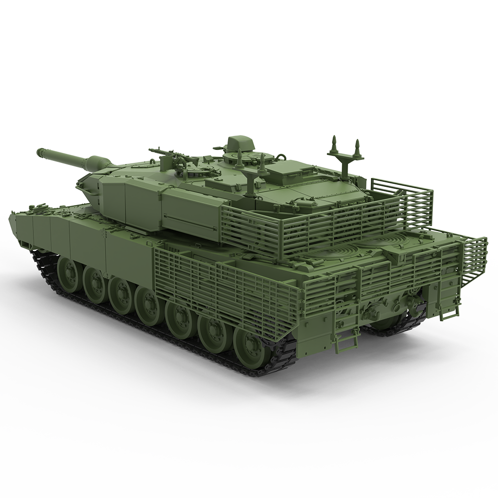 Detail view of SSMODEL 362 Military Model Kit Canada Leopard 2A4M CAN MediumTank Model