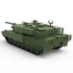 Detail view of SSMODEL 362 Military Model Kit Canada Leopard 2A4M CAN MediumTank Model