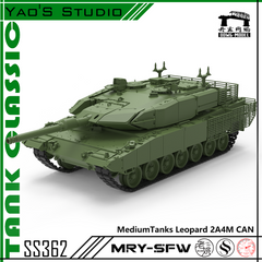 SSMODEL 362 Military Model Kit Canada Leopard 2A4M CAN MediumTank 3D Printed Resin Model Kit by SSMODEL