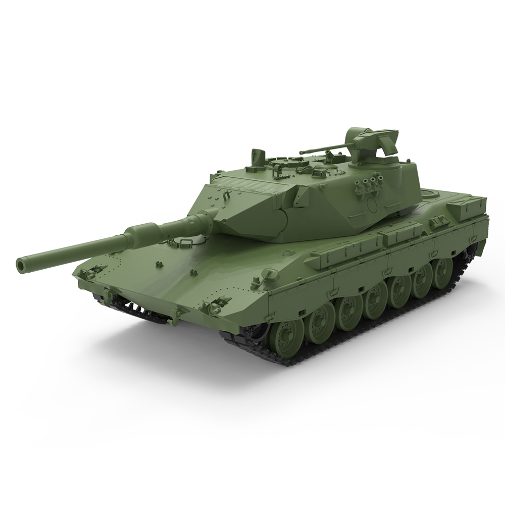 SSMODEL 364 Military Model Kit Germany Leopard 2K Medium Tank 3D Printed Resin Model Kit by SSMODEL