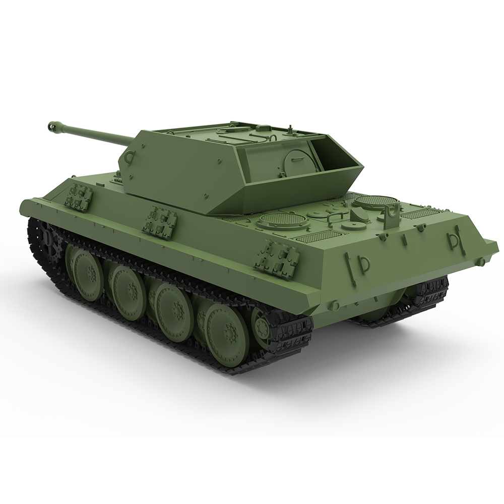 SSMODEL 985 Military Model Kit Poland WWO Wilk Tank Destroyer