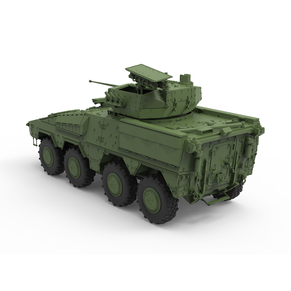 SSMODEL SS395  Military Model Kit German PĖSTININKŲ KOVOS MAŠINA VILKAS Light Tank