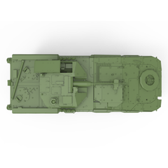 SSMODEL SS395  Military Model Kit German PĖSTININKŲ KOVOS MAŠINA VILKAS Light Tank