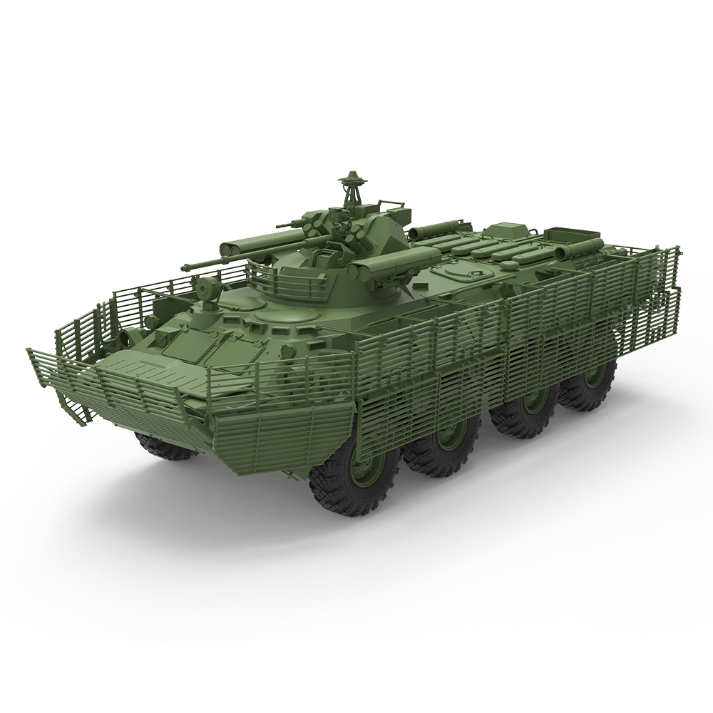 SSMODEL SS645 Military Model Kit Russia Armoured Fighting Vehicle BTR-82A 3D Printed Resin Model Kit by SSMODEL