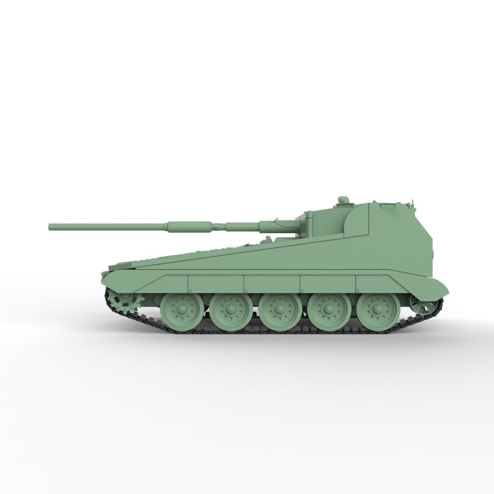 SSMODEL 869 Military Model Kit Sweden IKV90 Tank Destroyer Secondary image