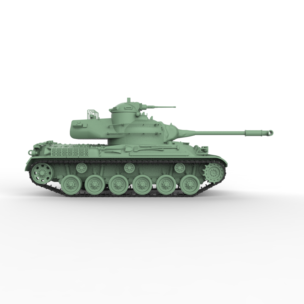 SSMODEL 907  Military Model Kit Japan TYPE61 Medium Tank Secondary image