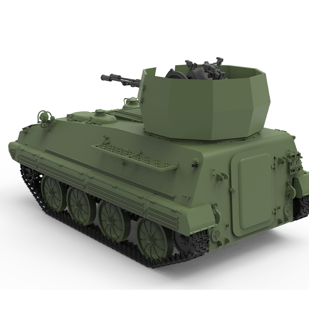 Yao's Studio 962 Military Model Kit China ZSD63 Armored Personnel Carrier — detail view 2