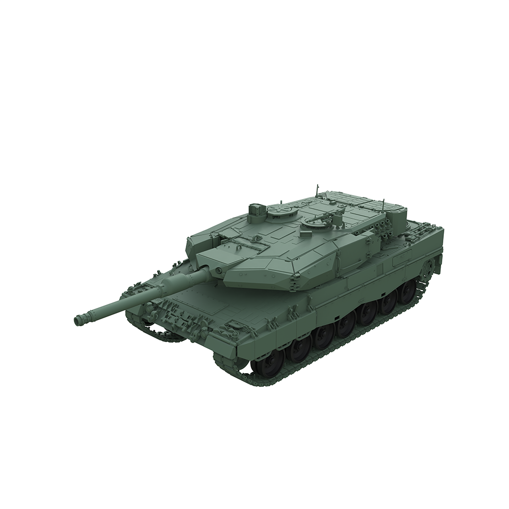 SSMODEL 369 Military Model Kit Germany Leopard 2PL Medium Tank 3D Printed Resin Model Kit by SSMODEL