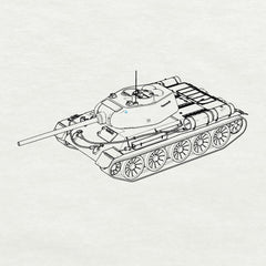 SSMODEL 377 Military Model Kit T-34-1 Medium Tank 3D Printed Resin Model Kit by SSMODEL