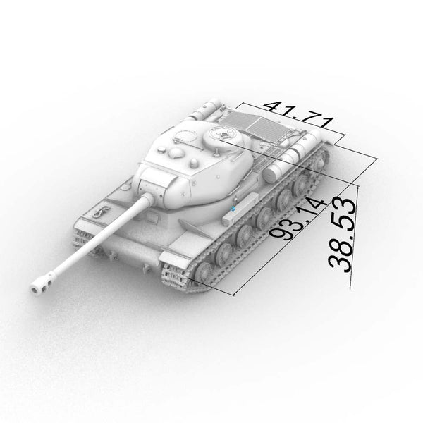 SSMODEL SS129 Military Model USSR HeavyTanks IS-2 No.402